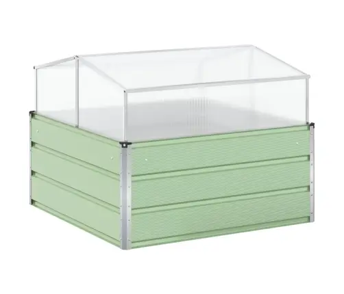 Lovelis Pasteliai Žalia 100 X 100 X 77 Cm Cinkuota Plienas