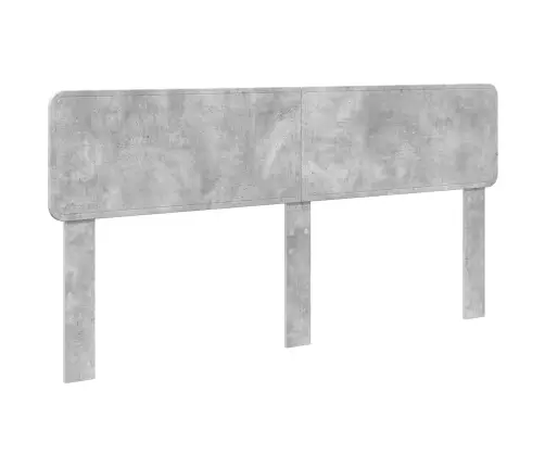 Gultas Rāmis Betons 180 X 200 Cm Ciets Priedes Koks Vidaxl