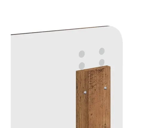 Gultas Rāmis Vecs Koks 140 X 190 Cm Ciets Priedes Koks Vidaxl