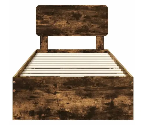 Lovos Rėmas Rūkyta Ąžuolas 75 X 190 Cm Inžinerinė Mediena