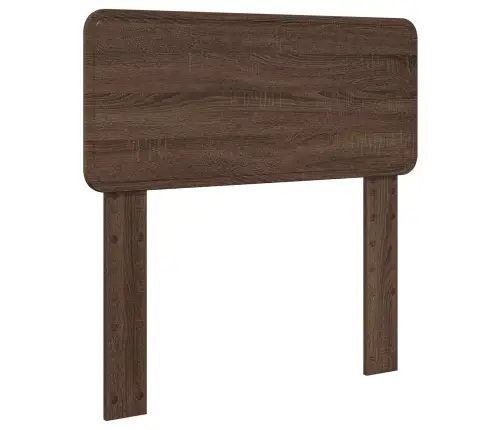 Glabāšanas Gulta Brūns Ozols 100 X 200 Cm Inženierijas Koks Vidaxl