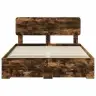 Lovos Rėmas Rūkyta Ąžuolas 150 X 200 Cm Apdirbta Mediena