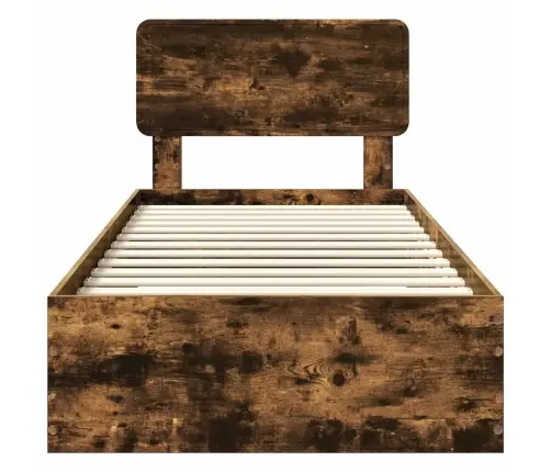 Lovos Rėmas Rūkyta Ąžuolas 75 X 190 Cm Apdirbta Mediena