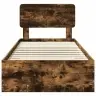 Lovos Rėmas Rūkyta Ąžuolas 75 X 190 Cm Apdirbta Mediena