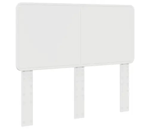 Lovos Rėmas Balta 135 X 190 Cm Kietos Pušies Mediena