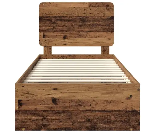 Lovos Rėmas Senas Medis 100 X 200 Cm Kietos Pušies Mediena