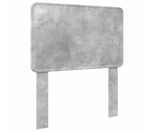 Gultas Rāmis Betona Pelēks 100 X 200 Cm Inženieru Koks Vidaxl