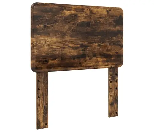 Saugos Lova Rūkyta Ąžuolas 90 X 200 Cm Apdirbta Mediena