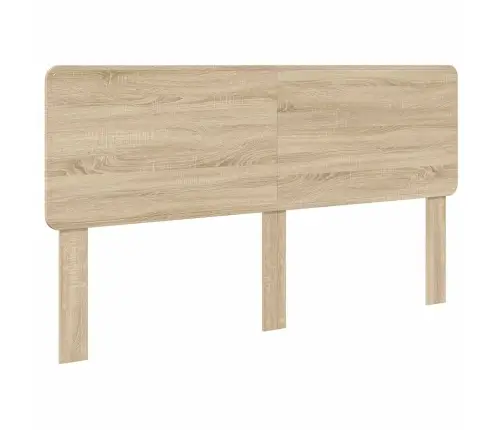 Gultas Rāmis Sonoma Ozols 200 X 200 Cm Inženierijas Koks Vidaxl