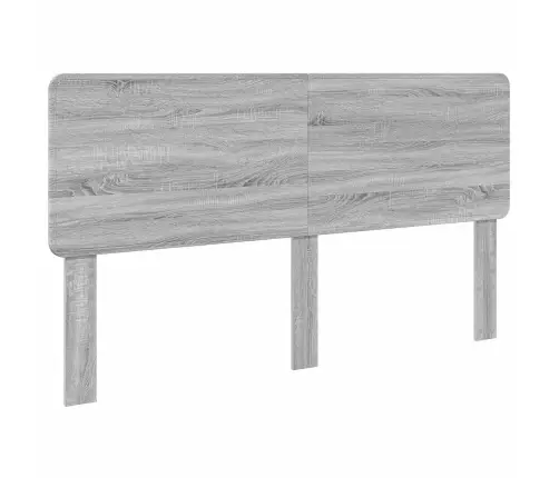 Lovos Rėmas Pilkas Sonoma 200 X 200 Cm Apdirbta Mediena