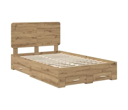 Lovos Rėmas Amatininkų Ąžuolas 135 X 190 Cm Apdirbta Mediena