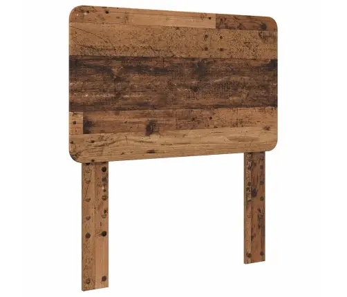 Voodi Raam Peaga Sahtliga Vana Puit 90 X 190 Cm Tehispuit