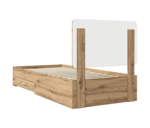 Lovos Rėmas Amatininkų Ąžuolas 90 X 190 Cm Apdirbta Mediena