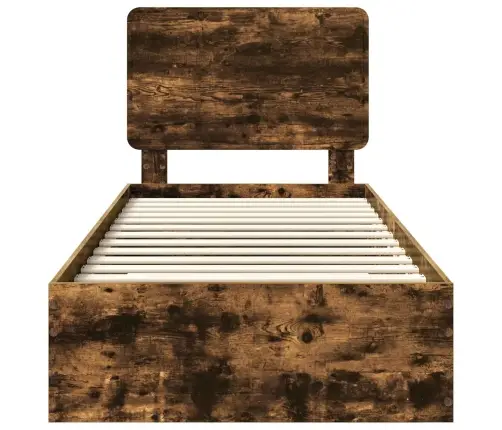 Lovos Rėmas Rūkyta Ąžuolas 75 X 190 Cm Apdirbta Mediena