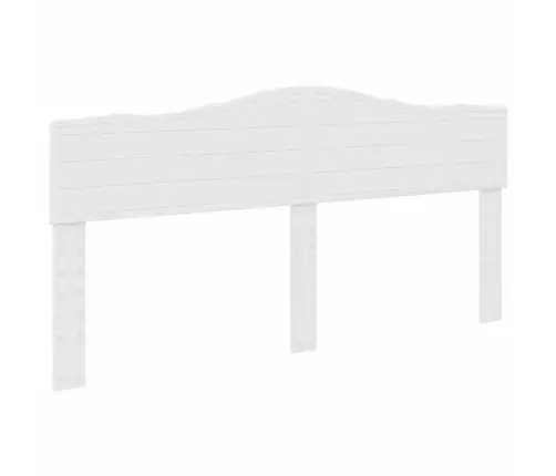 Lovos Rėmas Balta 200 X 200 Cm Kietos Pušies Mediena