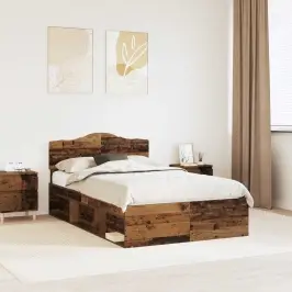 Lovos Rėmas Senas Medis 120 X 200 Cm Kietos Pušies Mediena Lovos Rėmas Senas Medis 120 X 200 Cm Kietos Pušies Mediena