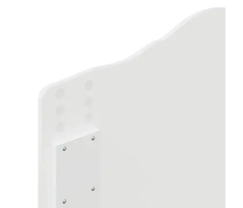 Gultas Rāmis Balts 100 X 200 Cm Ciets Priedes Koks Vidaxl