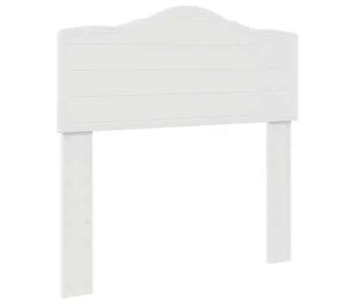 Gultas Rāmis Balts 90 X 200 Cm Ciets Priedes Koks Vidaxl