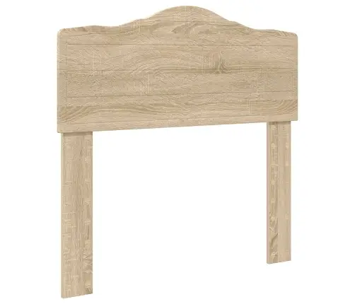 Gultas Rāmis Sonoma Ozols 90 X 200 Cm Ciets Priedes Koks Vidaxl