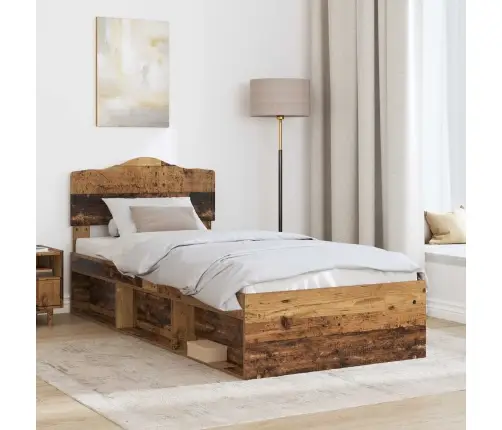 Lovos Rėmas Senas Medis 75 X 190 Cm Kietos Pušies Mediena