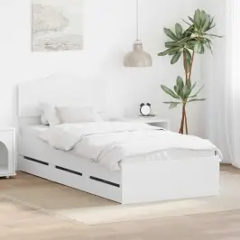Gultas Rāmis Ar Atvilktni Balts 100 X 200 Cm Inženieru Koks Vidaxl Gultas Rāmis Ar Atvilktni Balts 100 X 200 Cm Inženieru Koks Vidaxl