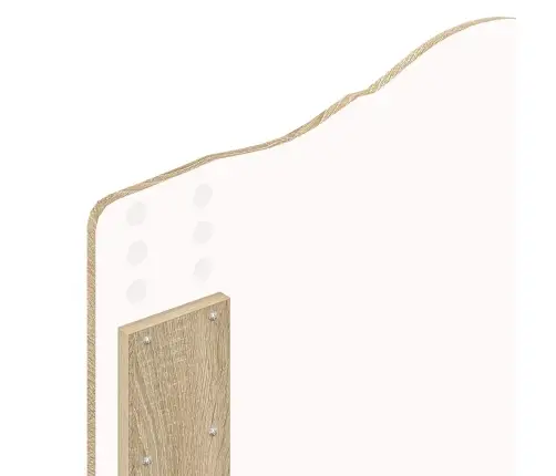 Glabāšanas Gulta Sonoma Ozols 100 X 200 Cm Inženierijas Koks Vidaxl