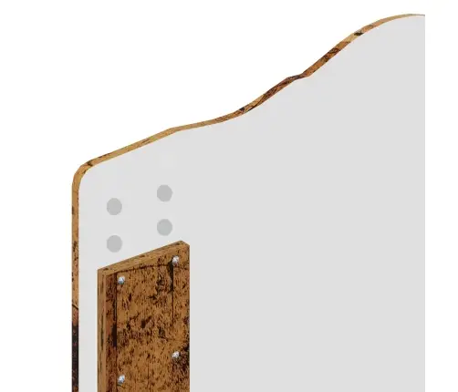 Voodi Raam Peaga Sahtliga Vana Puit 90 X 190 Cm Tehispuit