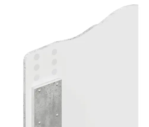 Voodi Raam Peaga Sahtliga Betoonhall 75 X 190 Cm Tehispuit