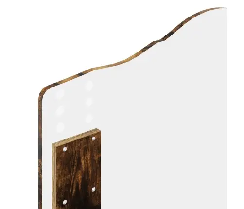 Gultas Rāmis Dūmaka Ozols 75 X 190 Cm Inženierijas Koks Vidaxl