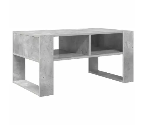 Kavos Staliukas Betono Pilka 92 X 53 X 45 Cm Apdirbta Mediena