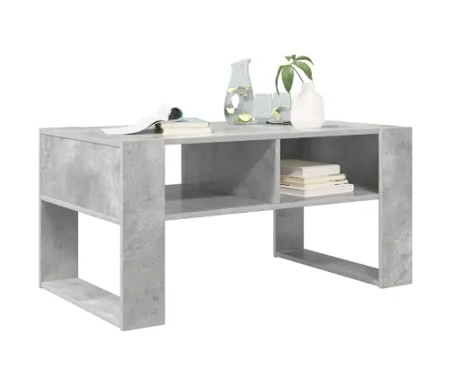 Kohvilaud Ladustamisega Betoonhall 92 X 53 X 45 Cm Tehispuit