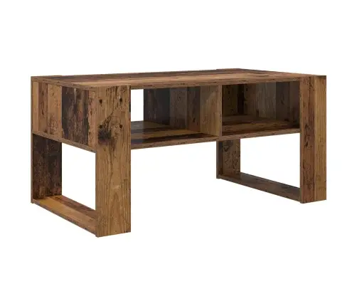 Kafijas Galdiņš Vecs Koks 92 X 53 X 45 Cm Inženierijas Koks Vidaxl
