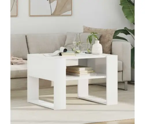 Kavos Staliukas Balta 66 X 53 X 45 Cm Apdirbta Mediena