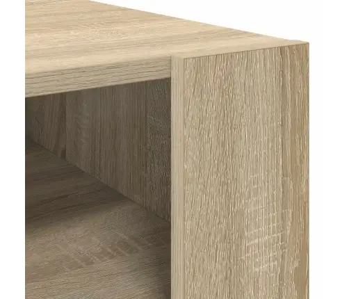 Kafijas Galdiņš Sonoma Ozols 66 X 53 X 45 Cm Inženierijas Koks Vidaxl