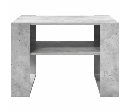 Kavos Staliukas Betono Pilka 66 X 53 X 45 Cm Apdirbta Mediena