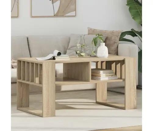 Kafijas Galdiņš Sonoma Ozols 92 X 49,5 X 45 Cm Vidaxl