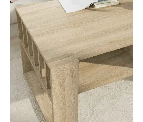 Kafijas Galdiņš Sonoma Ozols 92 X 49,5 X 45 Cm Vidaxl