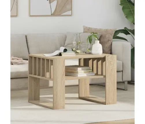 Kafijas Galdiņš Sonoma Ozols 66 X 49,5 X 45 Cm Vidaxl