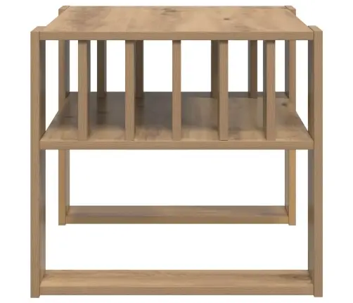 Kafijas Galdiņš Artisānā Ozols 66 X 49,5 X 45 Cm Vidaxl