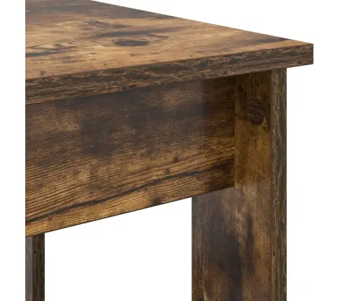 Kafijas Galda Komplekts 2 Pcs Dūmaka Ozols Inženierijas Koks Vidaxl