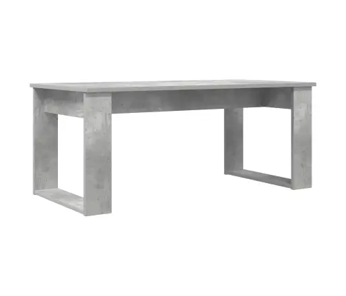 Kafijas Galda Komplekts 2 Pcs Betona Pelēks Inženierijas Koks Vidaxl