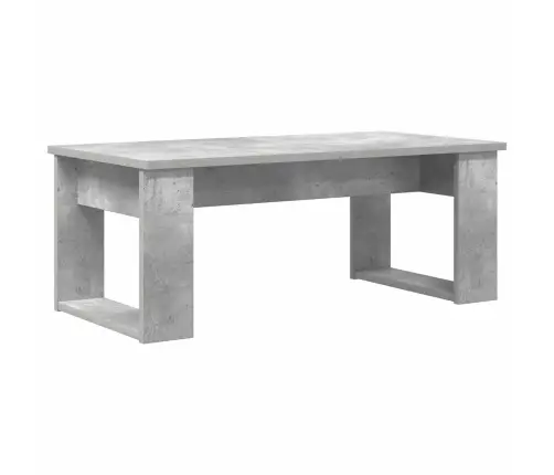 Kafijas Galda Komplekts 2 Pcs Betona Pelēks Inženierijas Koks Vidaxl