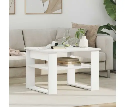 Kavos Staliukas Balta 64 X 54 X 44 Cm Apdirbta Mediena