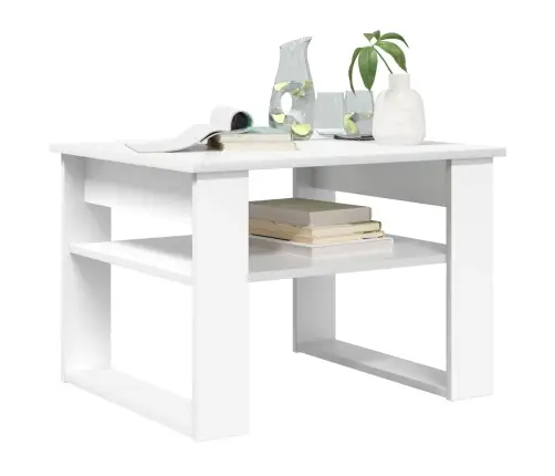 Kavos Staliukas Balta 64 X 54 X 44 Cm Apdirbta Mediena