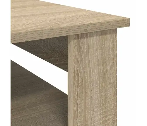 Kafijas Galdiņš Sonoma Ozols 64 X 54 X 44 Cm Inženierijas Koks Vidaxl