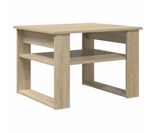 Kafijas Galdiņš Sonoma Ozols 64 X 54 X 44 Cm Inženierijas Koks Vidaxl