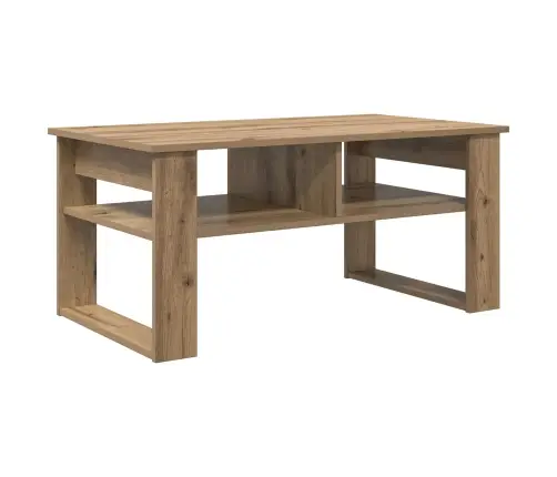 Kohvilaud Ladustamisega Käsitööpuu 96 X 54 X 44 Cm Tehispuit