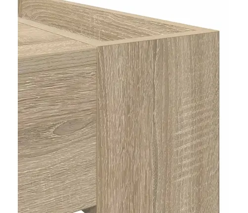 Kafijas Galdiņš Sonoma Ozols 110 X 50 X 41 Cm Inženierijas Koks Vidaxl