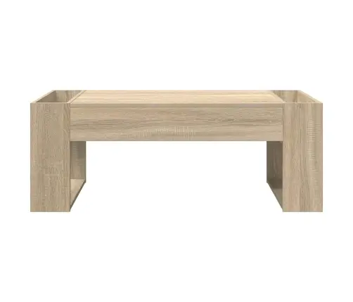 Kafijas Galdiņš Sonoma Ozols 110 X 50 X 41 Cm Inženierijas Koks Vidaxl