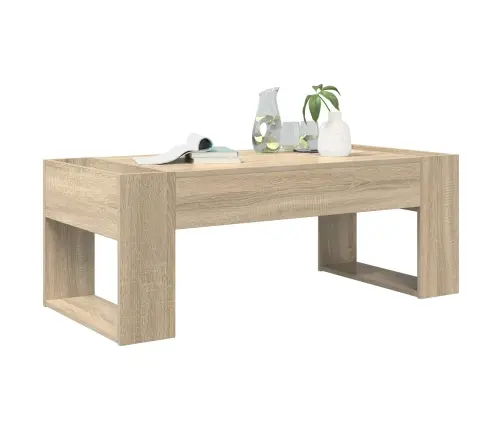 Kafijas Galdiņš Sonoma Ozols 110 X 50 X 41 Cm Inženierijas Koks Vidaxl